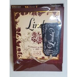 Personalized Wine Label - Linda